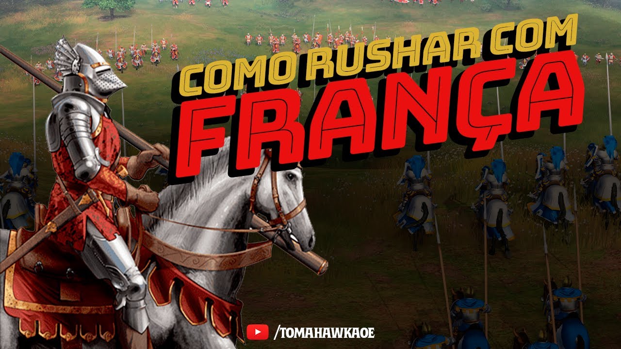 COMO RUSHAR DE FRANCESES | AGE OF EMPIRES 4