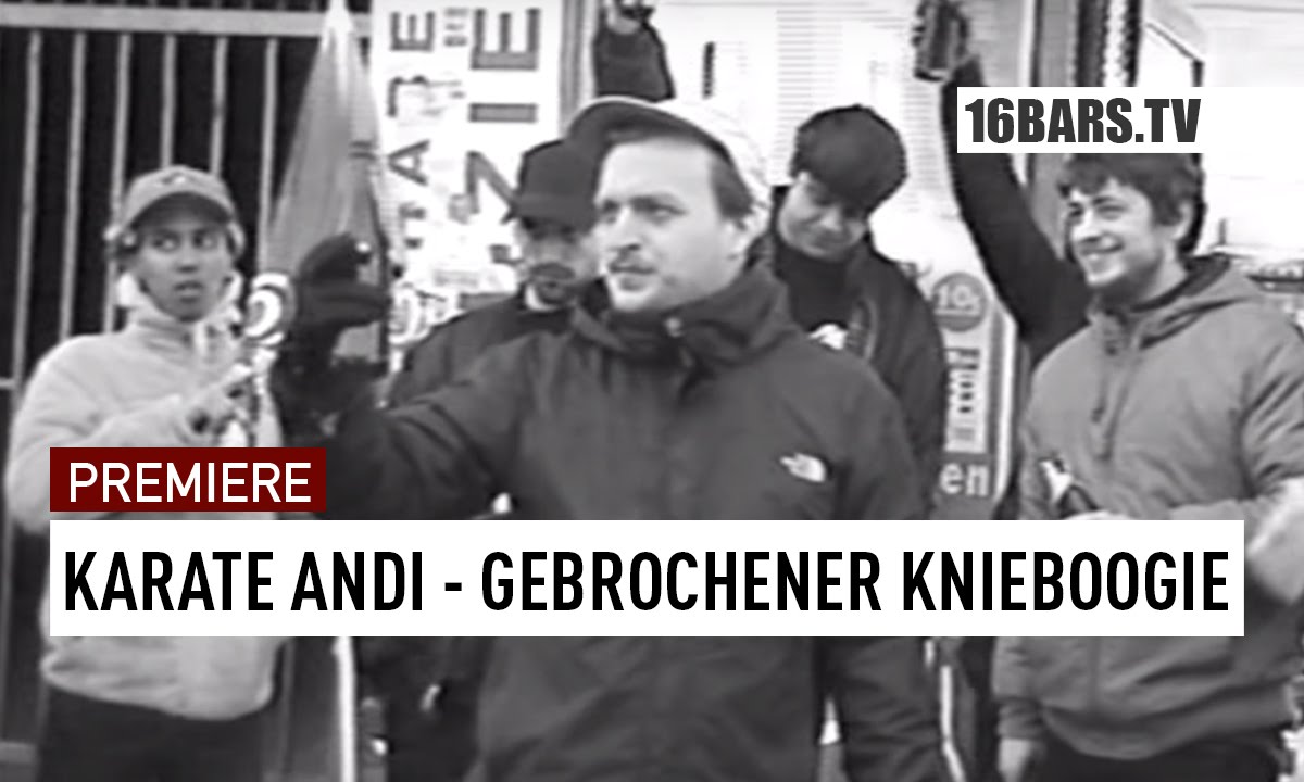 Karate Andi - Gebrochener Knieboogie (prod. by Gibmafuffi) | 16BARS.TV PREMIERE
