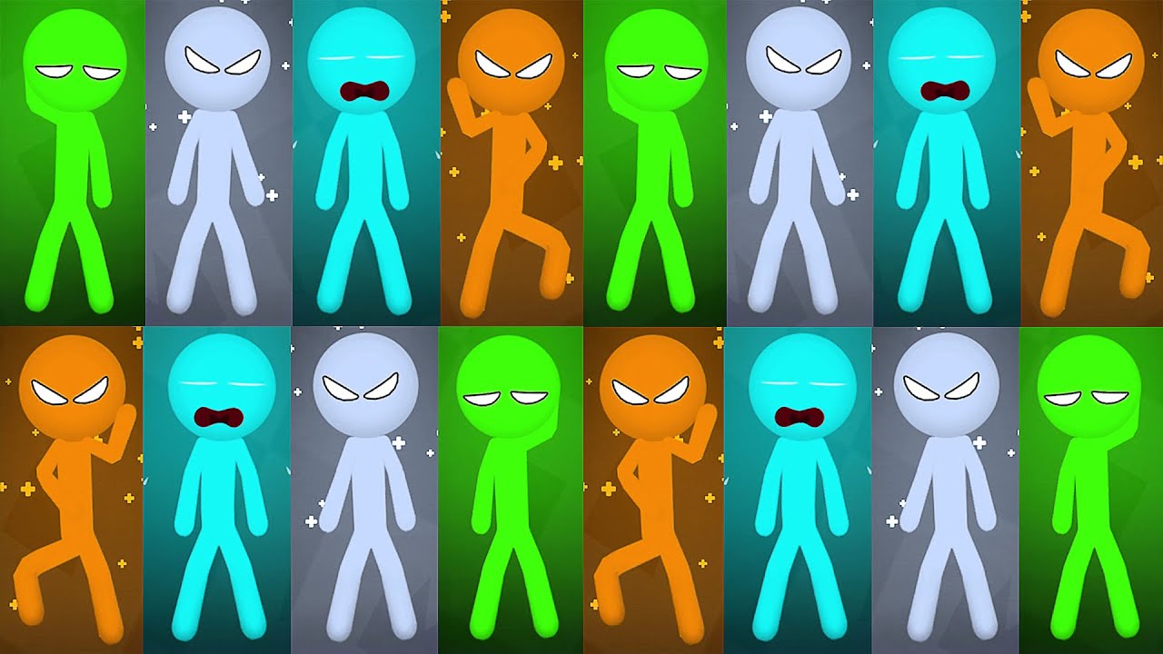 Stickman Party All Random MINIGAMES - Stickman Party 1 2 3 4 Player Gameplay 2022