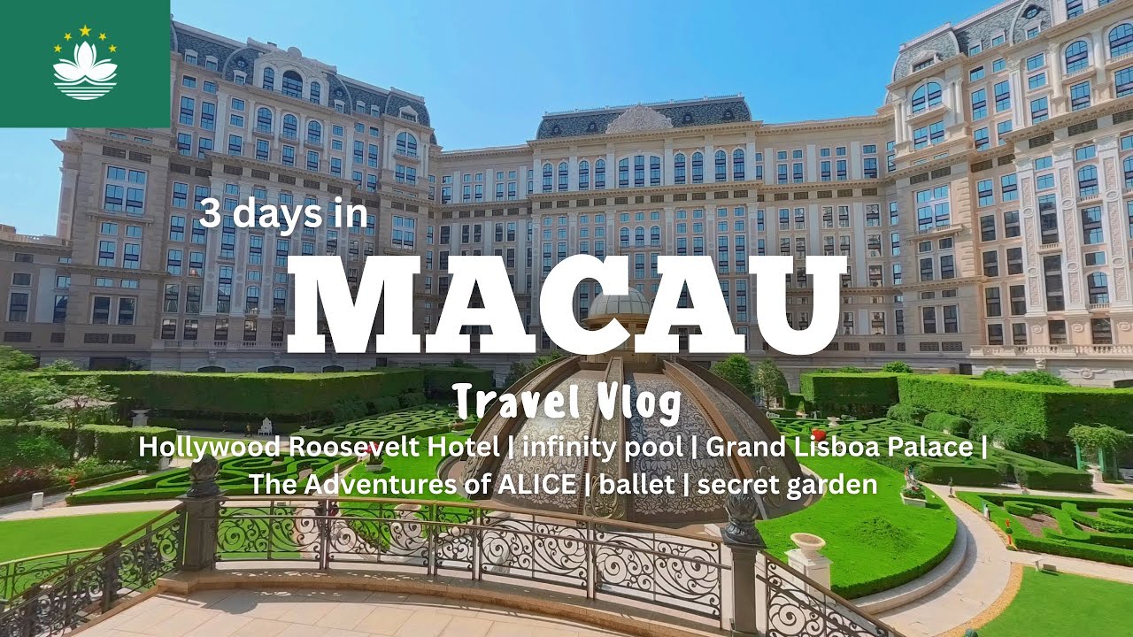 Macau Vlog 🇲🇴| Luxury Hotels, Infinity Pool & Secret Garden