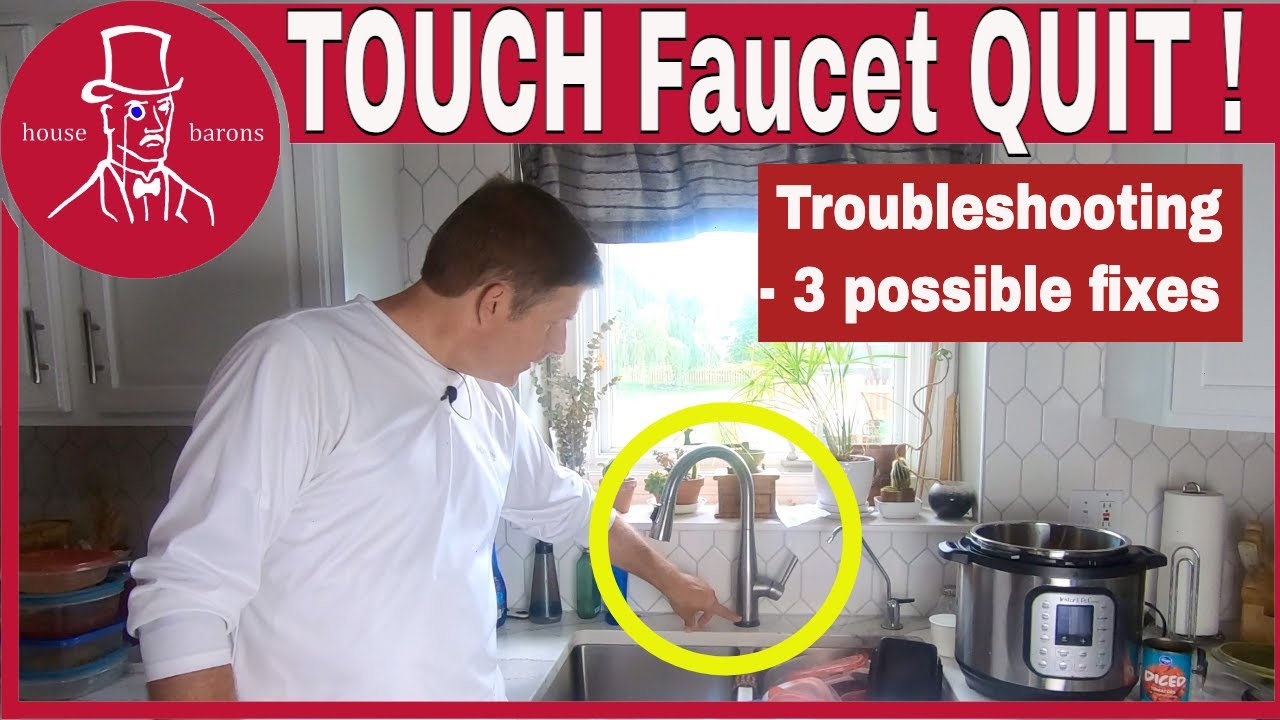 Delta faucet not working | touch faucet blinking red light