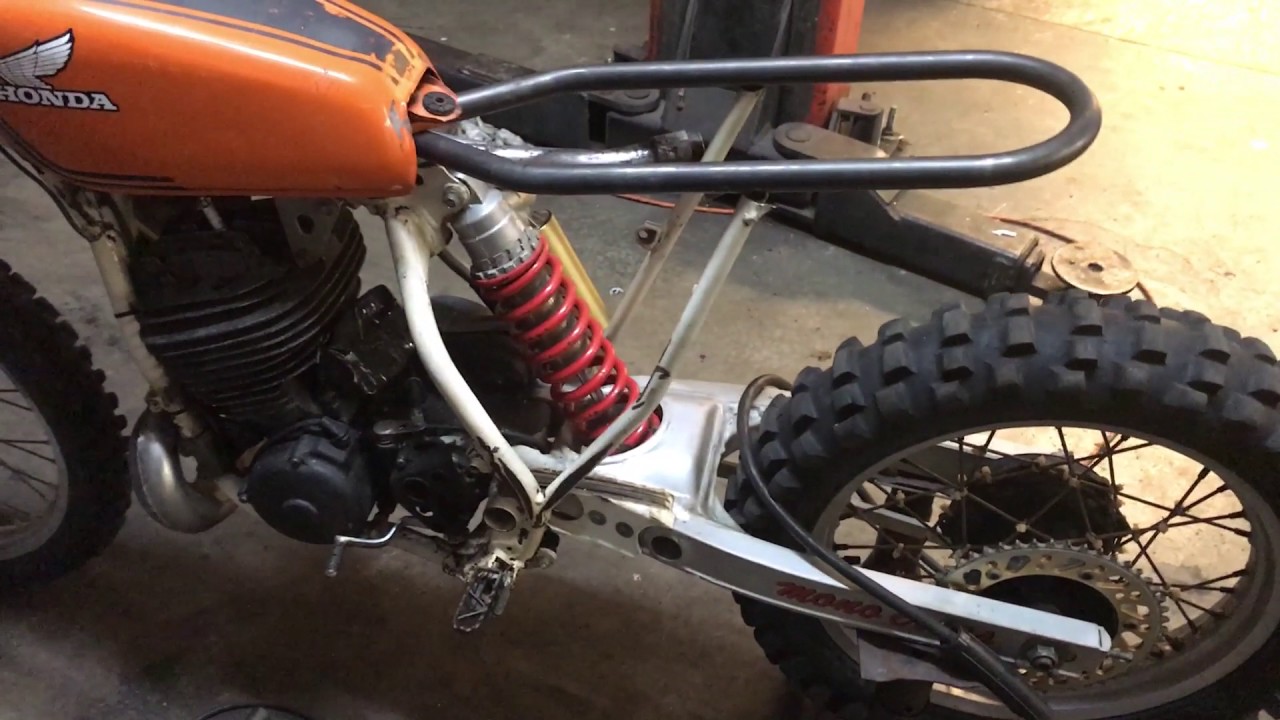 Yamaha YZ490 Two Stroke Cafe Racer Build