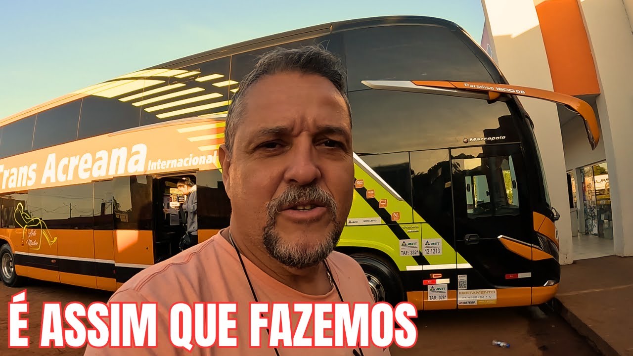 COMO É O DIA A DIA NA VIAGEM DE ÔNIBUS MAIS LONGA DO MUNDO?