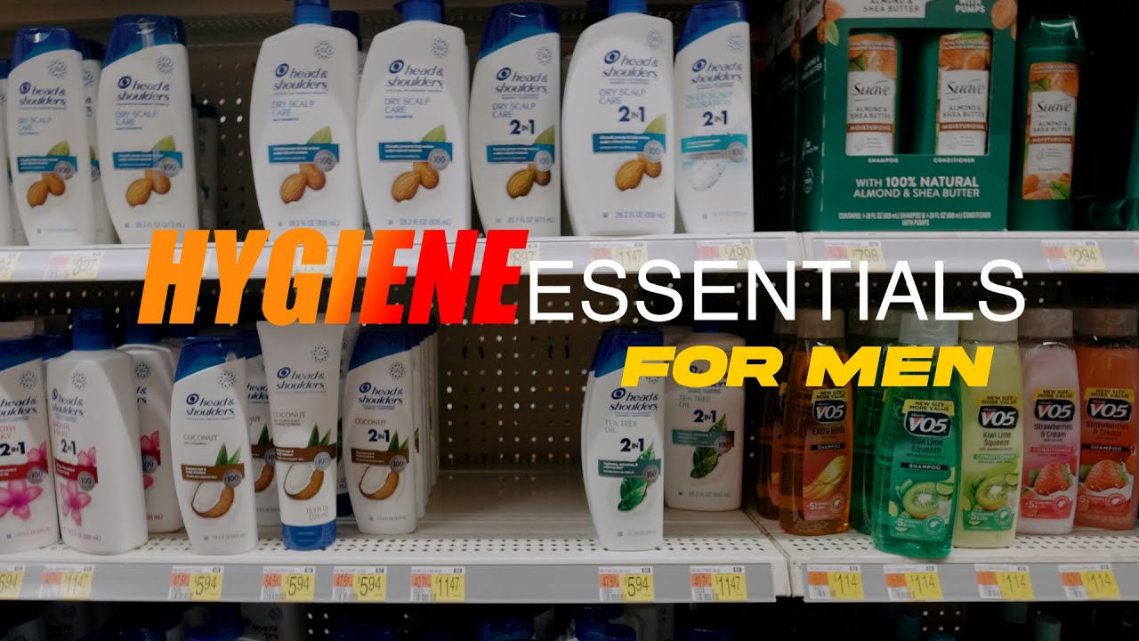 MENS HYGIENE ESSENTIALS FOR MEN 2024 | WALMART PRODUCTS