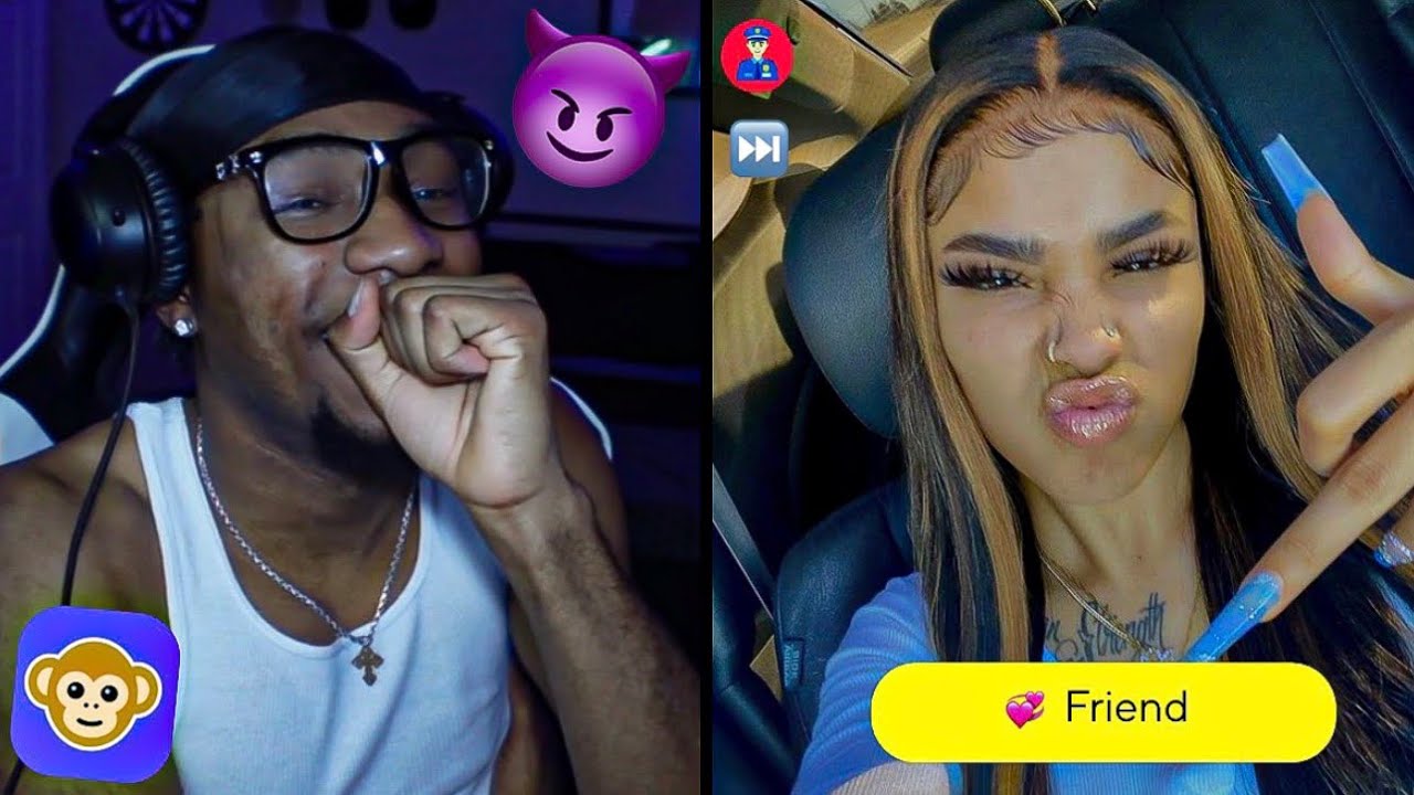 TROLLING AND RIZZING BADDIES ON THE (MONKEYAPP)👀PT.2