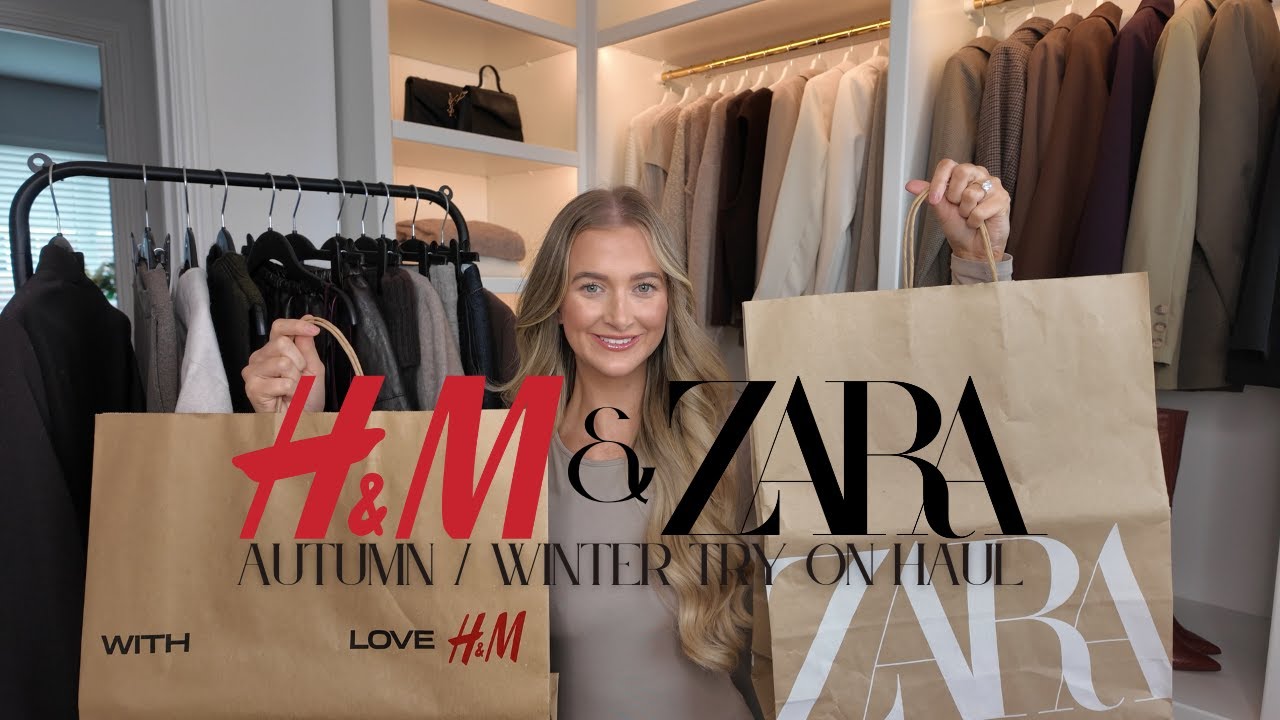 ПРИМЕРКА ZARA + H&M A/W 🍂 | *ОГРОМНАЯ* НОВИНКА 2025 ГОДА