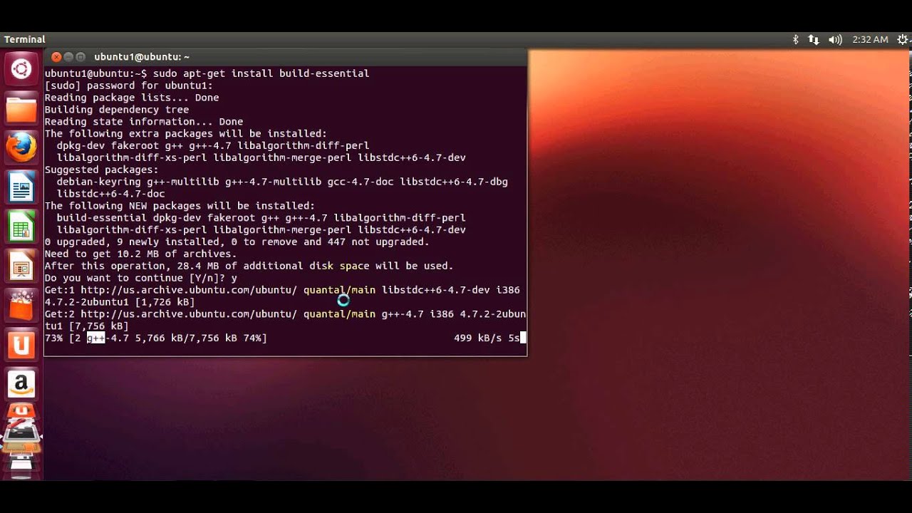 How to install Package build-essential on Ubuntu Linux
