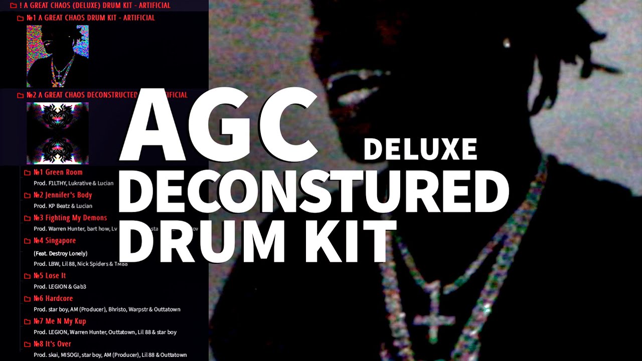 [FREE DRUM KIT] Ken Carson - A Great Chaos (Deluxe) Deconstructed Kit [150+ SOUNDS]