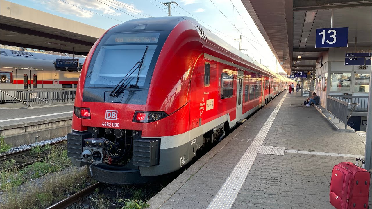 Im 190 km/h Desiro HC als RE29 am 
