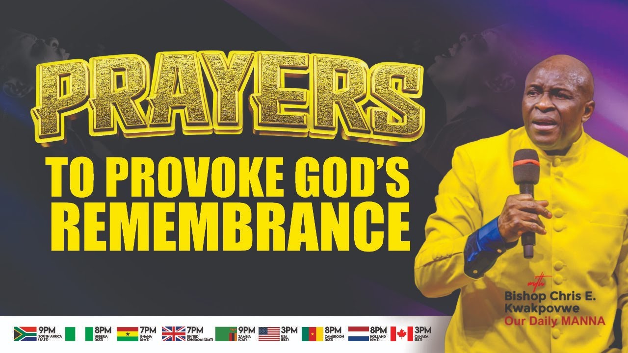PRAYERS FOR DIVINE REMEMBRANCE!