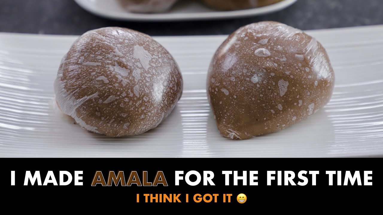 An Igbo Girl Makes AMALA (A YORUBA DELICACY) For The First Time - Zeelicious Foods