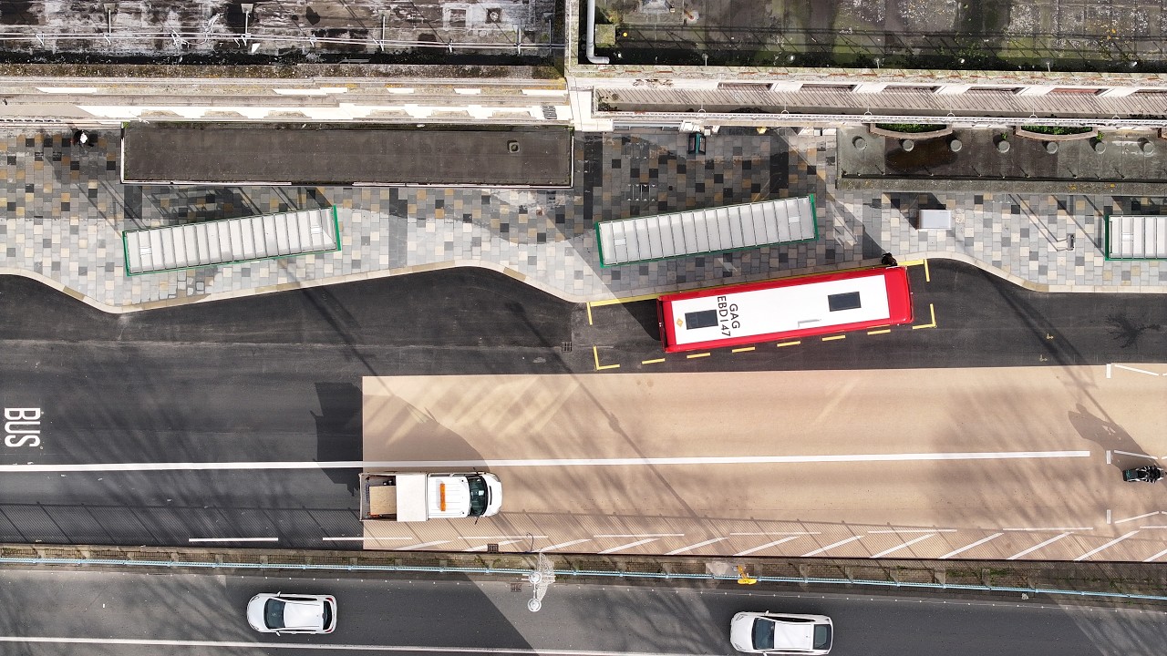 Royal Parade Transport Upgrade Hands Over in Plymouth