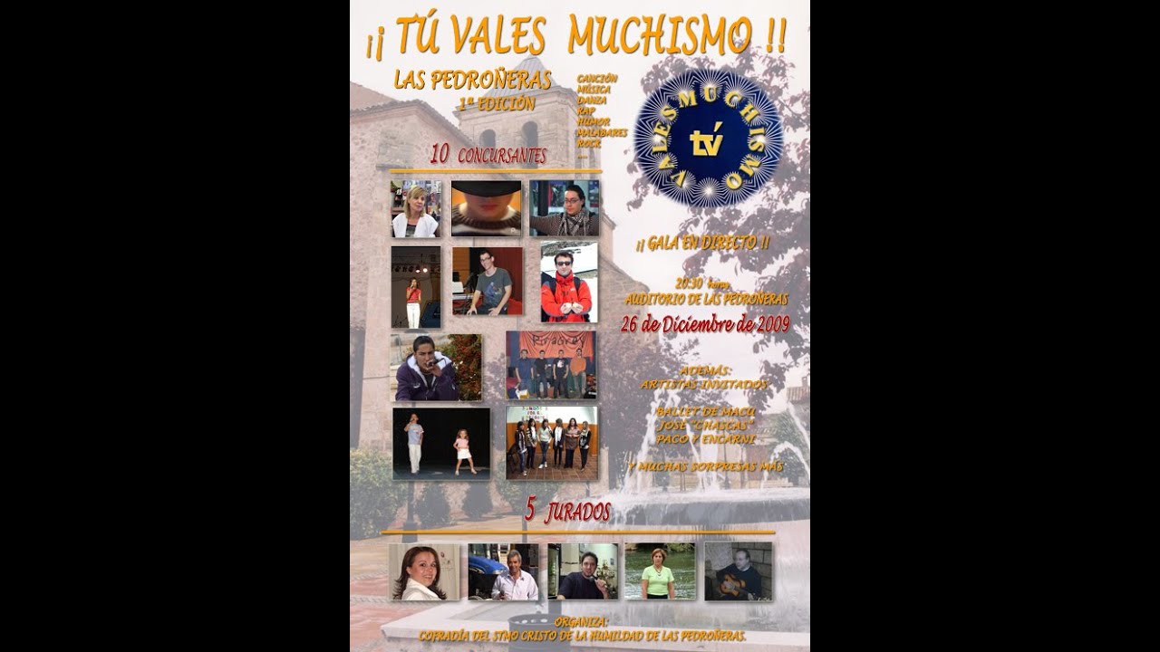 Gala "Tu Vales Muchismo" 2009 parte 2