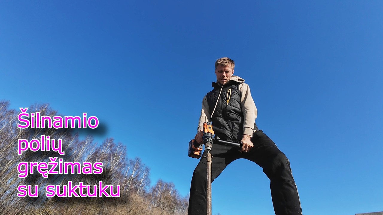 Kavo 10/Padegiau grąžtą/ Sprogusi santechnika po žiemos/ Polių gręžimas su suktuku