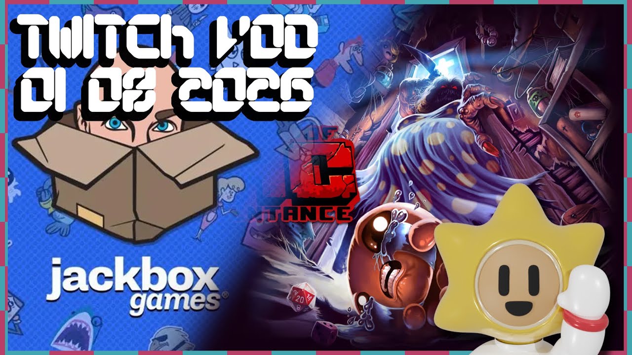 JACKBOX 11 + MORE ISAAC!!! [VOD]