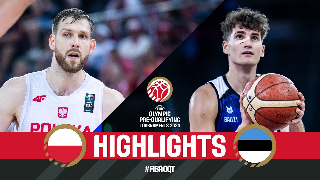 Poland 🇵🇱 vs Estonia 🇪🇪 | Semi-Finals Highlights | FIBA Olympic Pre-Qualif Tournament 2023 POL-EST