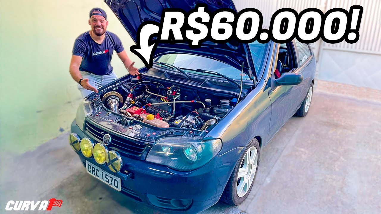 PALIO TURBO COM INVESTIMENTO PESADO