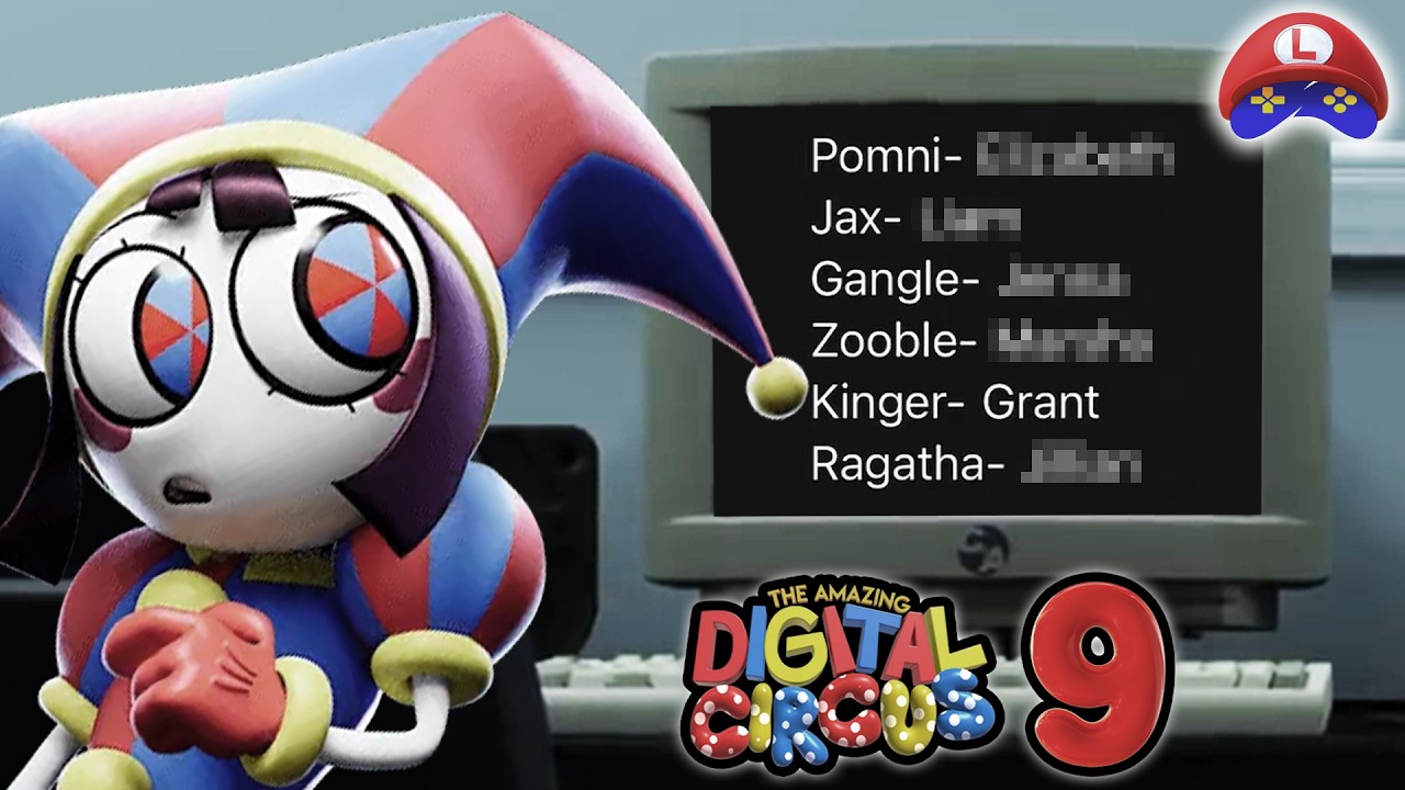 Утекли ли настоящие имена персонажей? - THE AMAZING DIGITAL CIRCUS: Эпизод 9