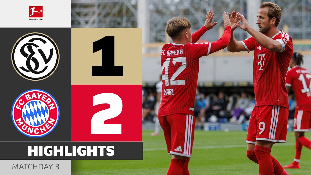 Important Win for Bayern | SV ELVERSBERG - FC BAYERN | Highlights | Matchday 3 &ndash; Bundesliga 2026/27
