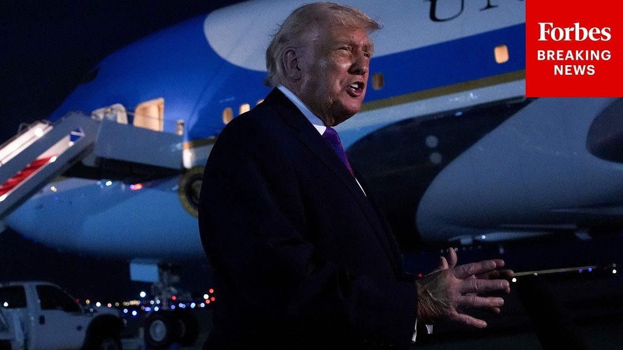 FULL GAGGLE: President Trump Takes Questions About Possible Terror Threat From Iran Sleeper Cells