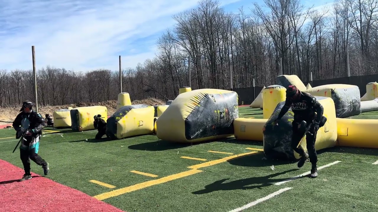10v10 Speedball at Adrenaline Paintball season opener 2026