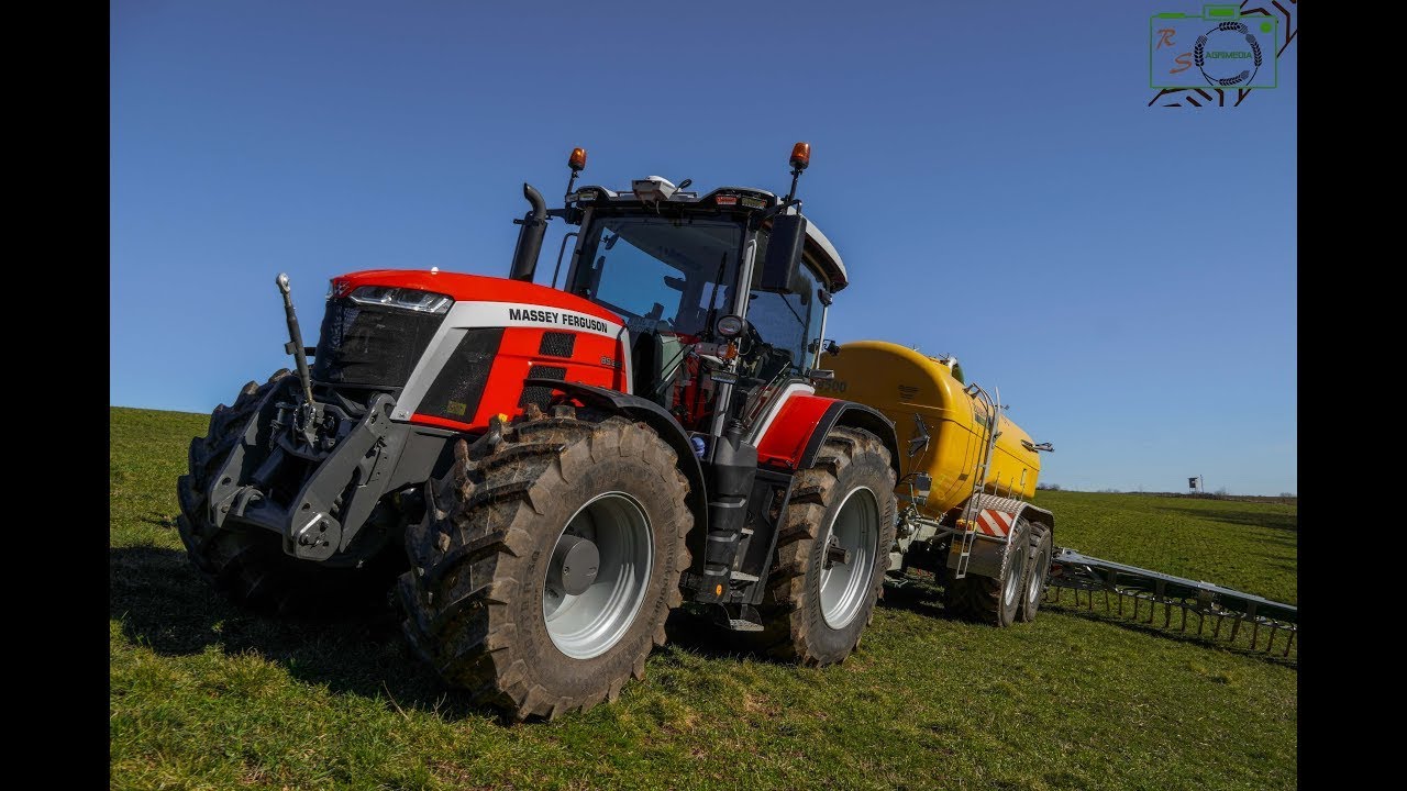 Brand New Massey Ferguson 8S.225/ Zunhammer 18500l/ 15m Zunhammer Schleppschuh