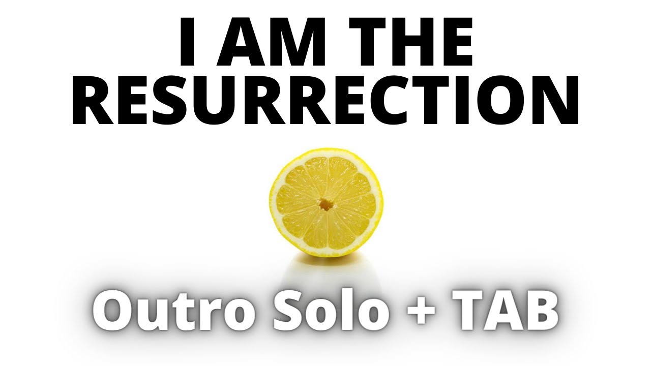 STONE ROSES: I Am The Resurrection Outro Solo (+Tab)