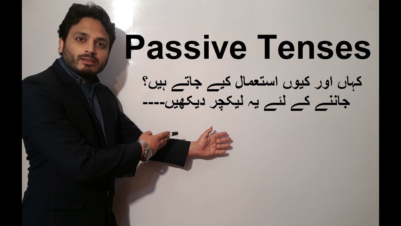 Why and Where do we use the Passive Voice? | By Syed Ali Raza Kazmi