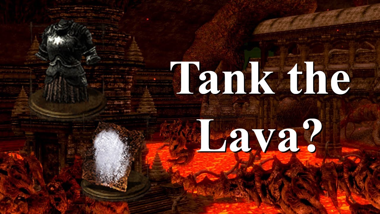 Can you Cross Izalith WITHOUT the Orange Charred Ring? | Dark Souls Remastered