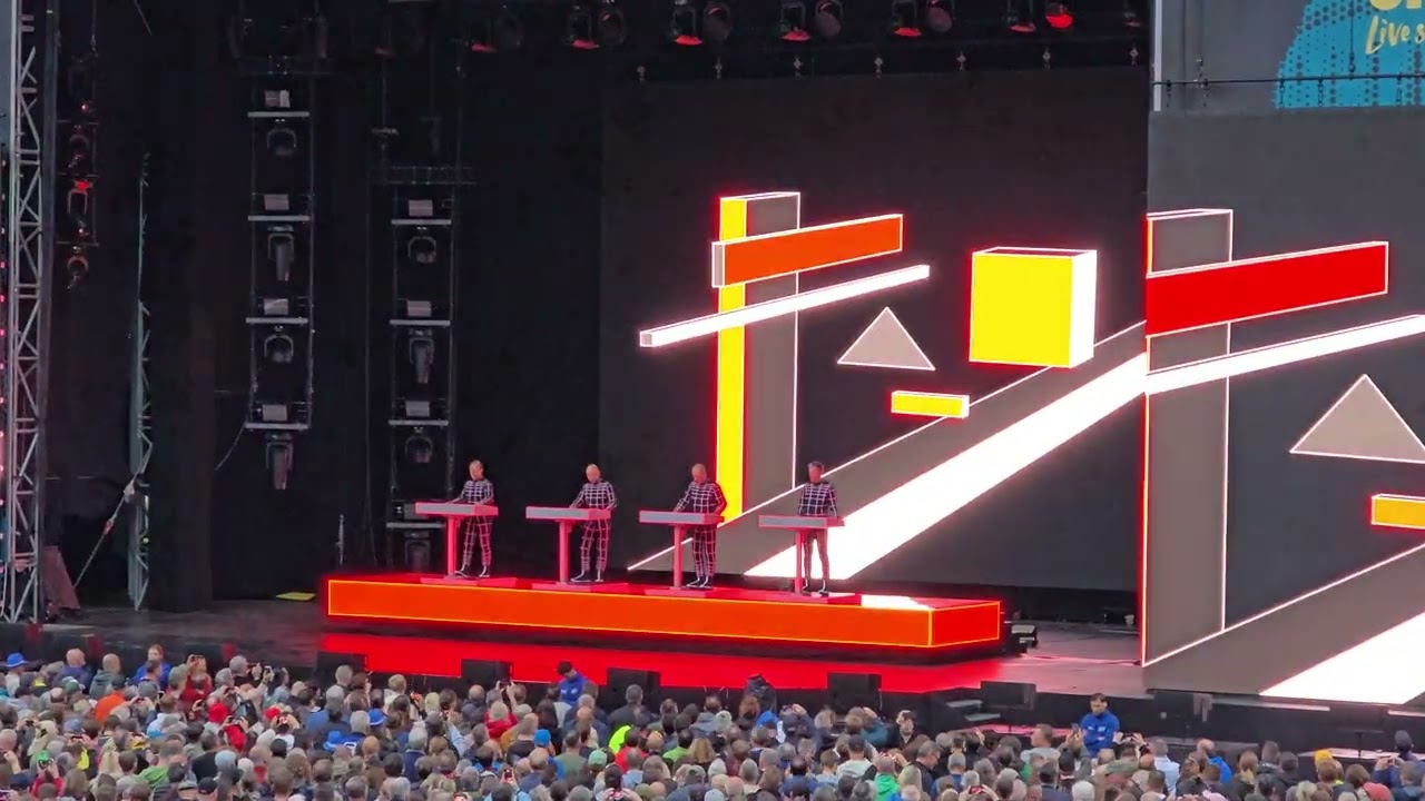 Kraftwerk - The Man-Machine / Electric Café (Live in Stuttgart, 08/07/2025)