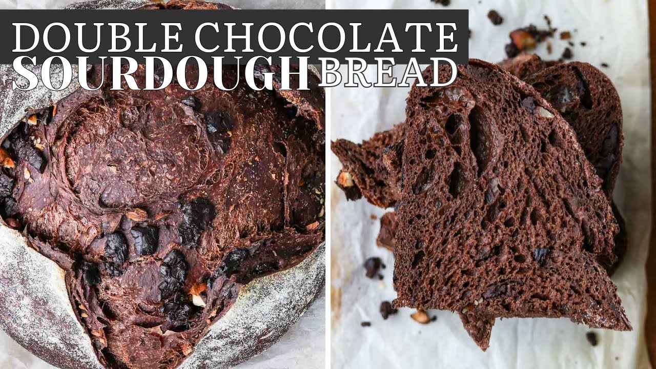 The BEST Double Chocolate Sourdough Bread