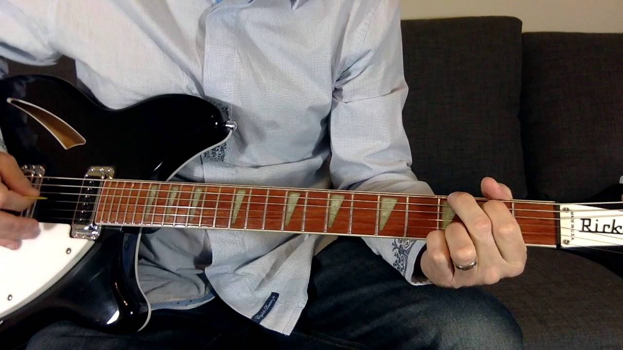 Strange Currencies guitar lesson R.E.M.