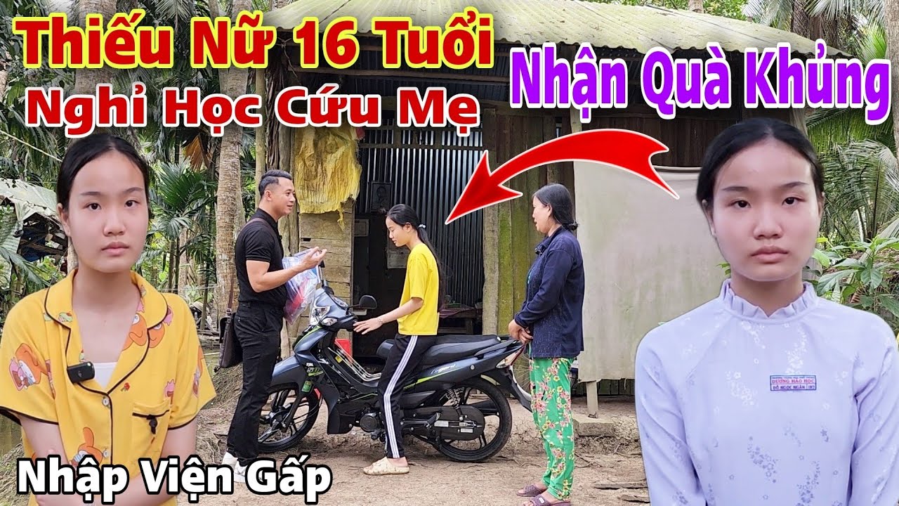 Hoảng sợ Thiếu Nữ Xinh Đẹp học xuất sắc Nghỉ Học Cứu Mẹ bất ngờ 