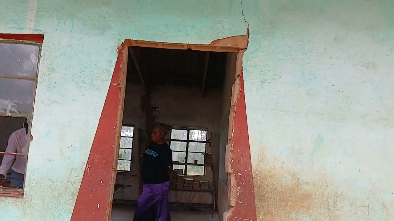 Poor infrastructure in Kwesengulube primary school 