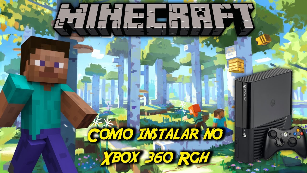 Minecraft Xbox 360 Rgh Dlcs mais Title update - Como instalar