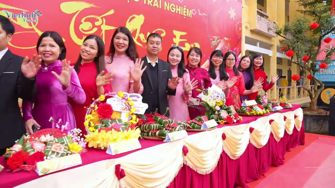 Trải nghiệm Tết : TRƯỜNG THCS SÔNG THAO - Việt Linh Travel