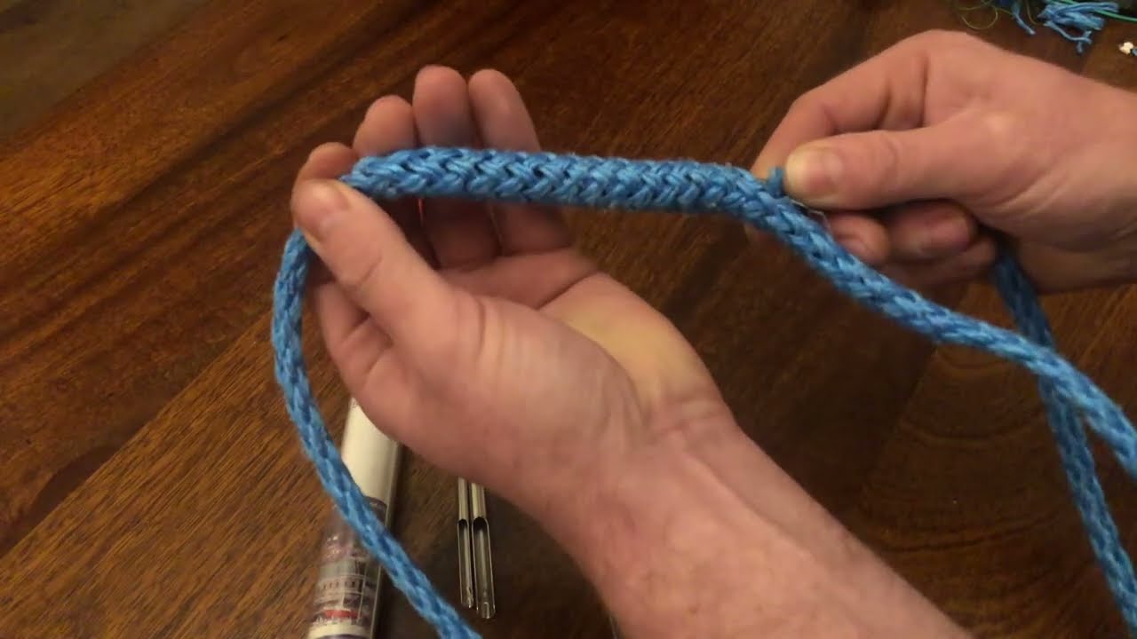 How to splice an eye / loop in braided rope in seconds. Fully explained version
