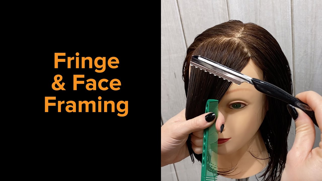Facebook Live: Fringe and Face Framing with a Feather Razor