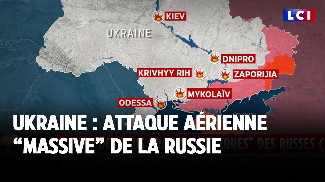 Guerre en Ukraine : attaque aérienne 