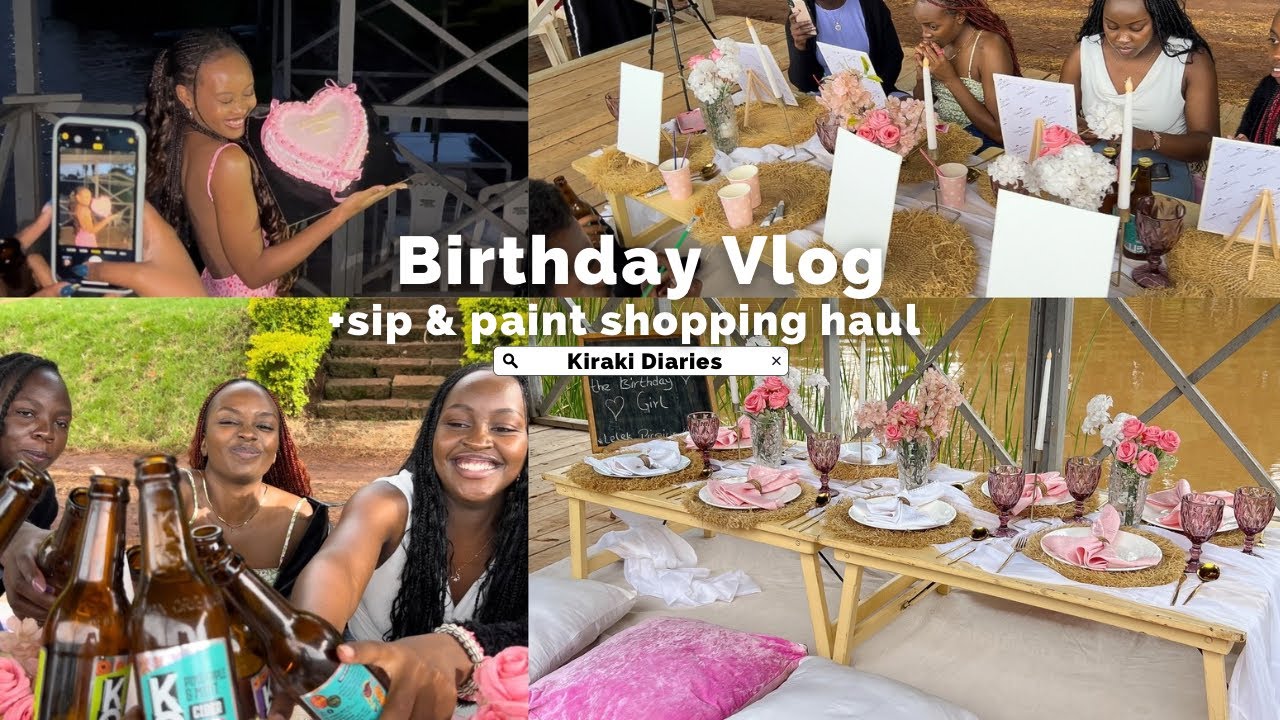 PICNIC BIRTHDAY VLOG🎂+ SHOPPING HAUL 🛍️