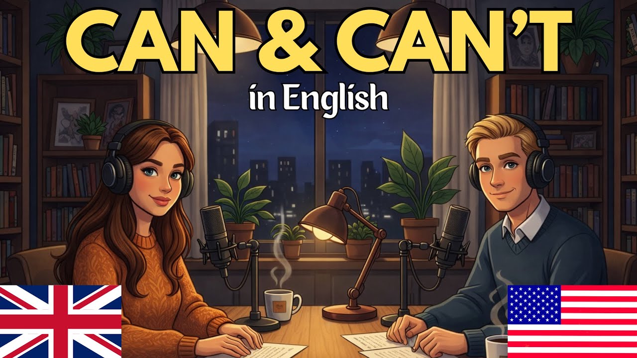 How to Use CAN & CAN’T in English (Simple Grammar Lesson) 