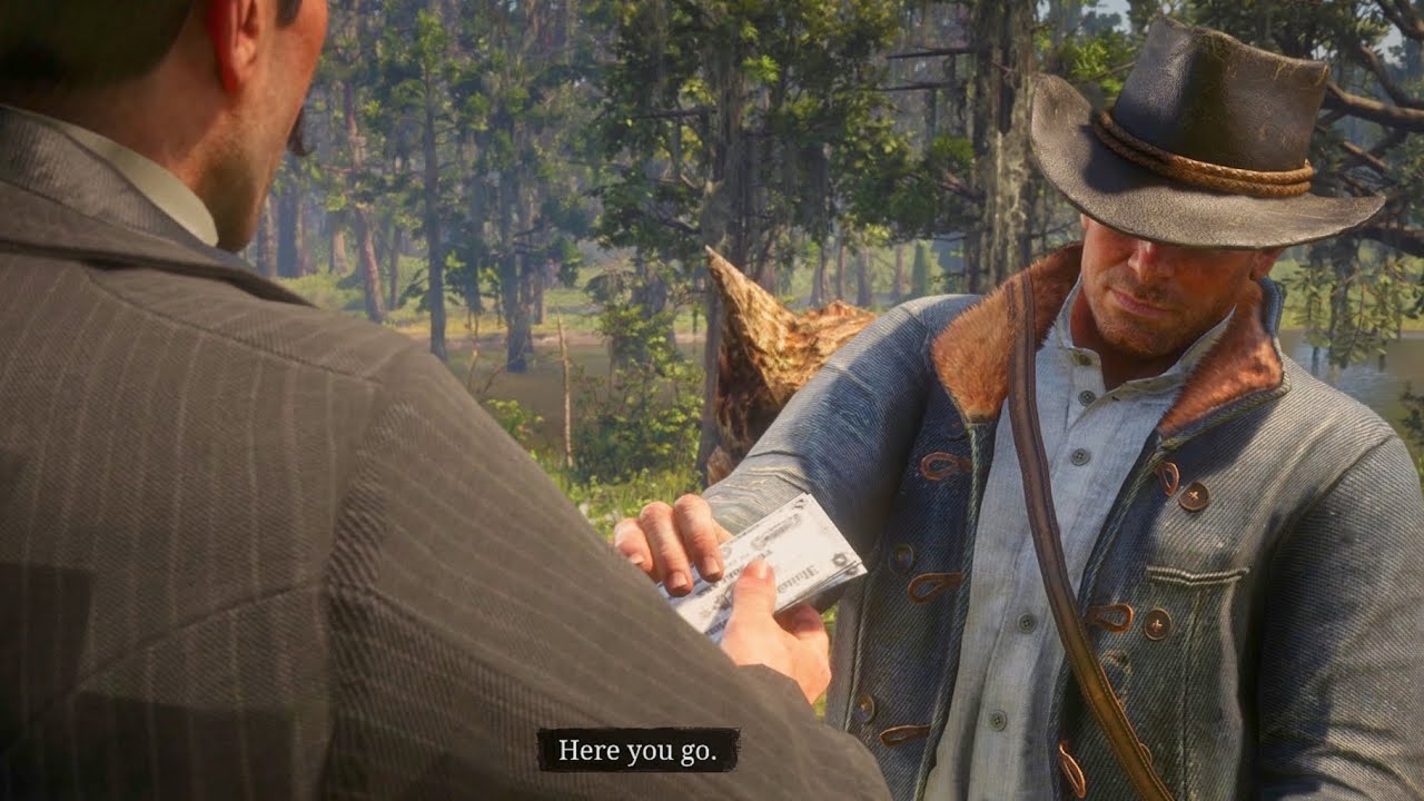 Cutscene will change if you choose the low honor method - RDR2
