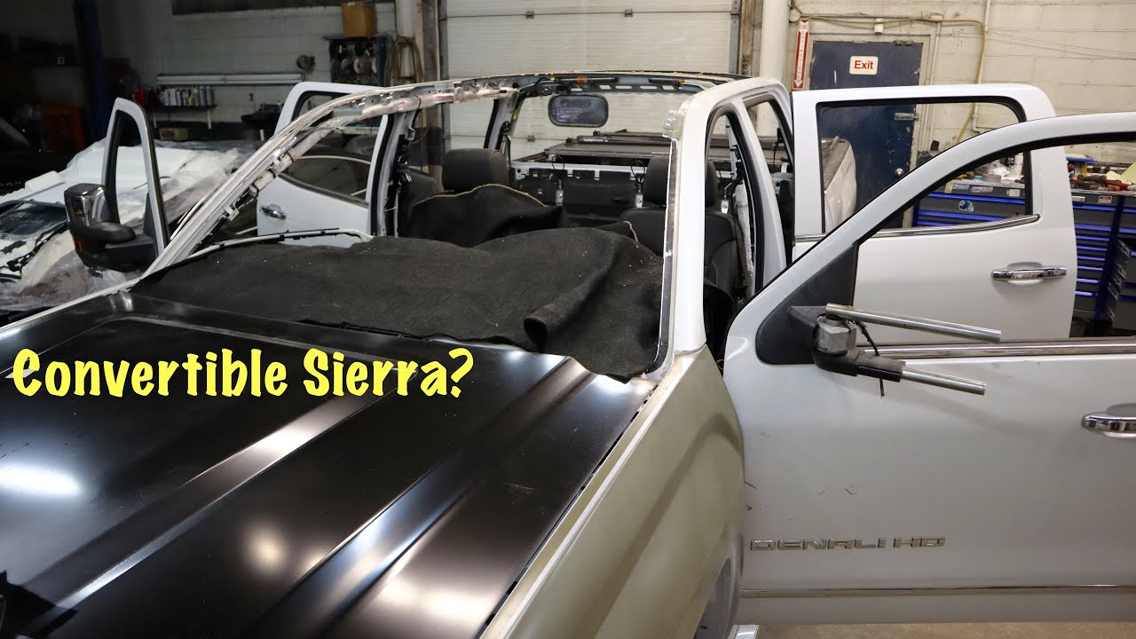 Замена крыши на моем Sierra Denali 2500HD 2019 года на бывшую в употреблении. Часть 4