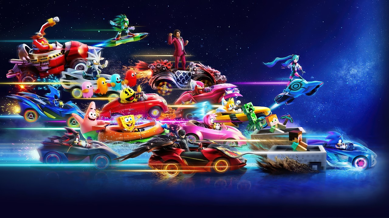Sonic Racing: CrossWorlds - Testando