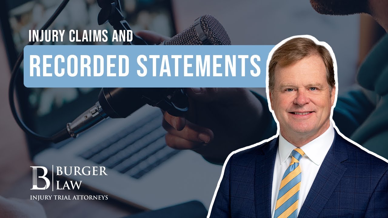 Injury Claims and Insurance: Should You Ever Give a Recorded Statement?