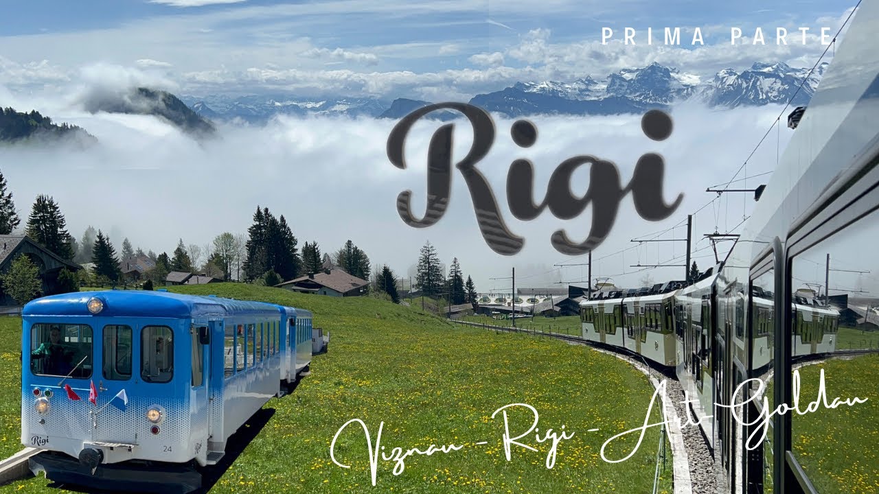 IN TRENO DAL LAGO ALLA MONTAGNA SOPRA LE NUVOLE: DA VITZNAU A RIGI