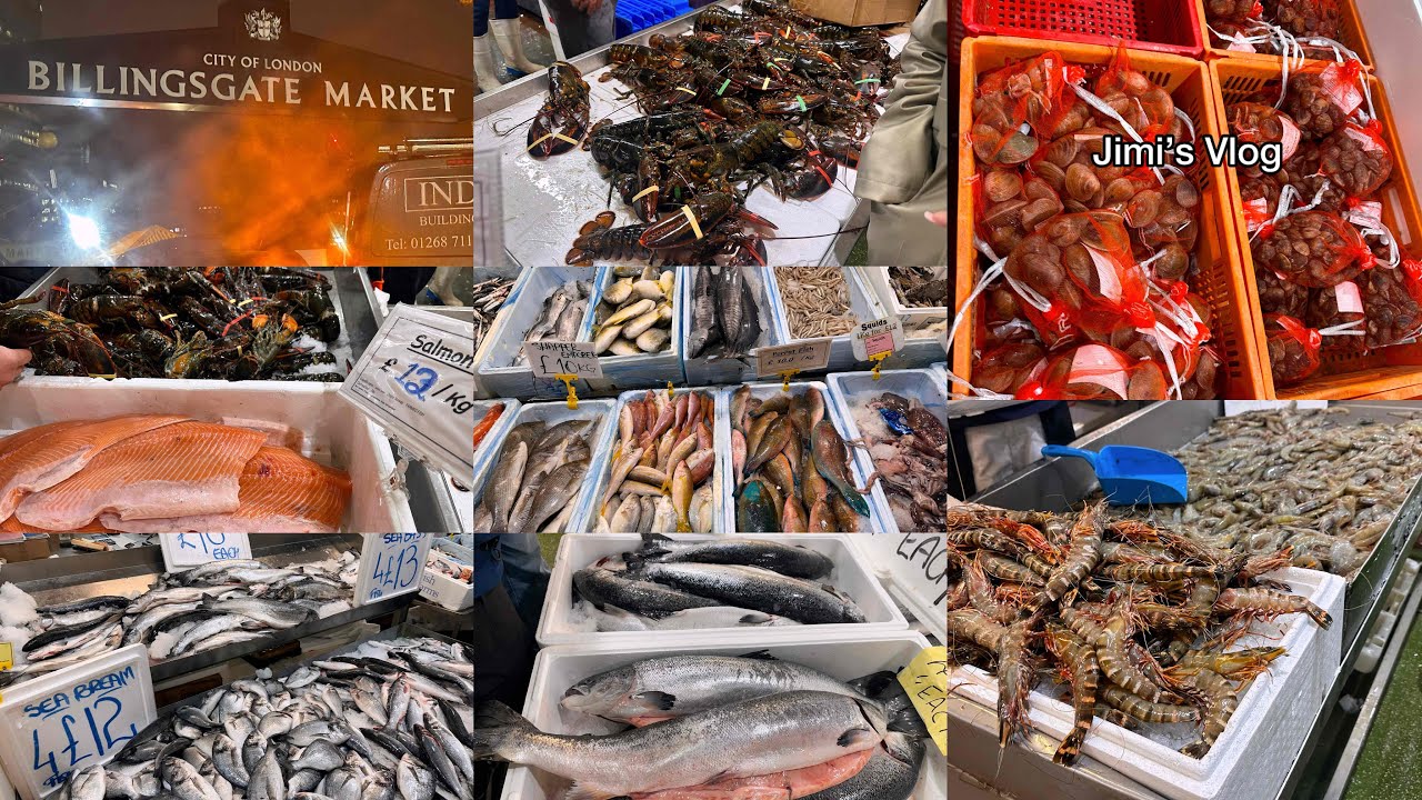 Billingsgate Fish Market in London|Exploring Uk's Largest Fish Market |#billingsgate #londonwalk #yt