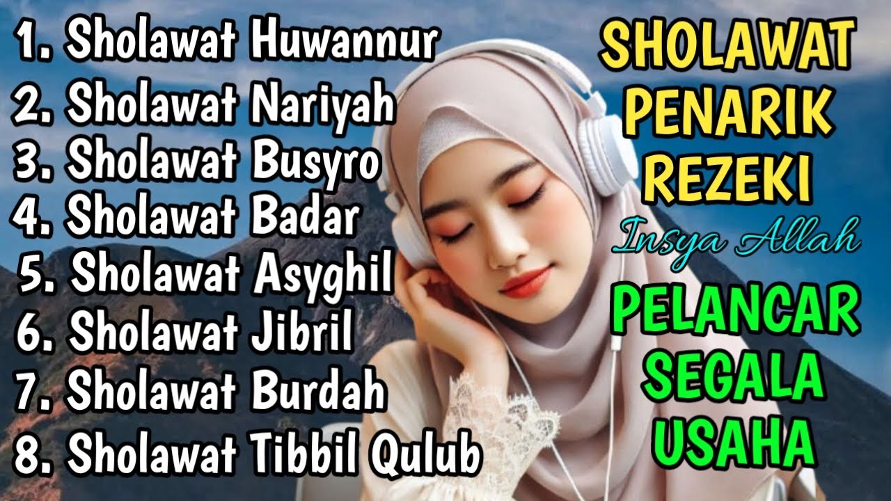 KUMPULAN SHOLAWAT VIRAL TERBARU 2026 | SHOLAWAT JIBRIL PEMBUKA REJEKI, SHOLAWAT BUSYRO, NARIYAH