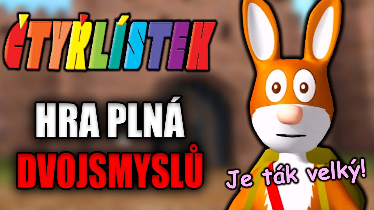 ČTYŘLÍSTEK ovšem tahle hra je plná dvojsmyslů
