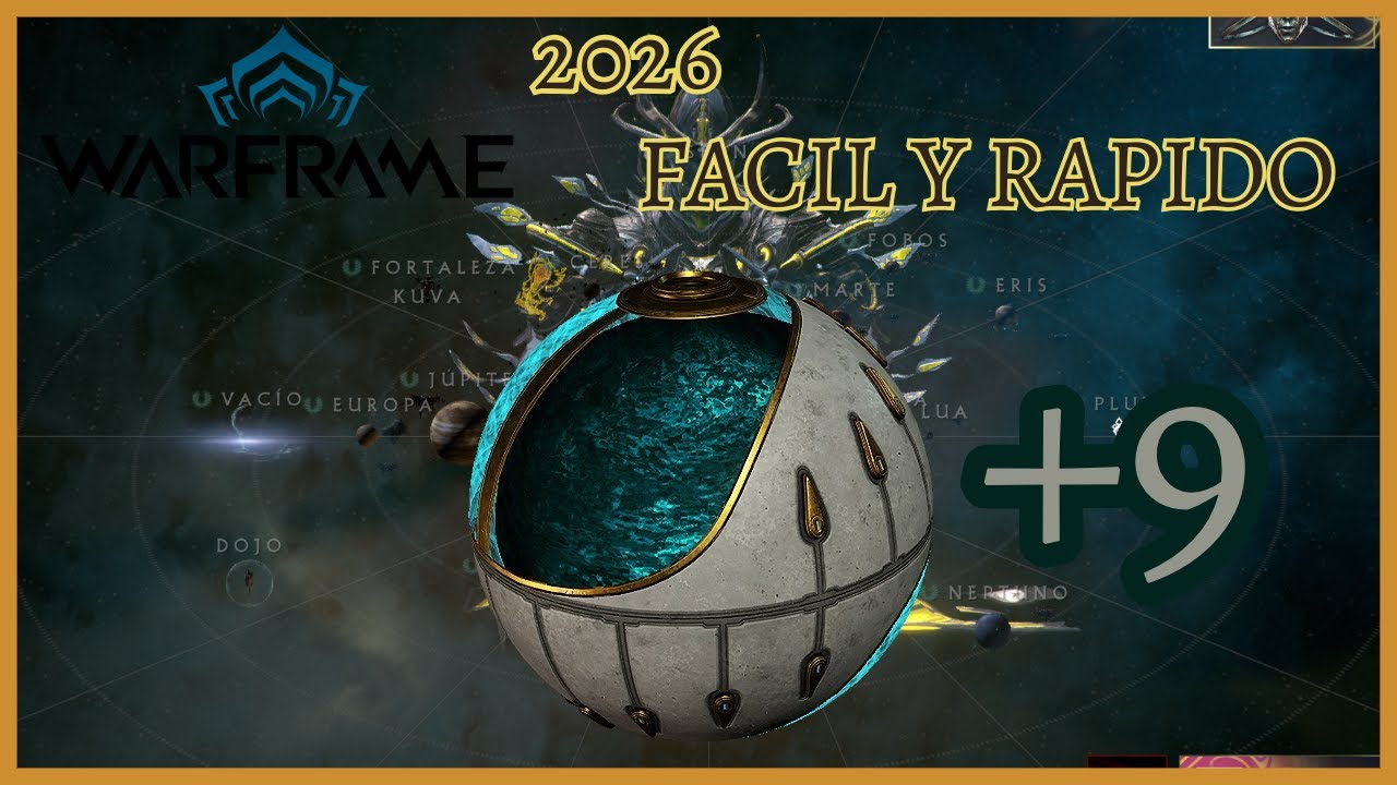 Cómo Conseguir ORBES DEL GEL DEL VACIO Rápidamente en Warframe en este 2026